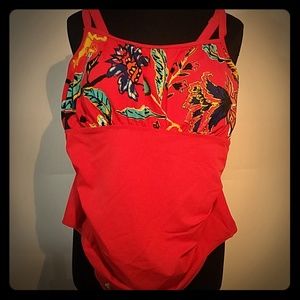 Red, Womens, Large, swimsuit